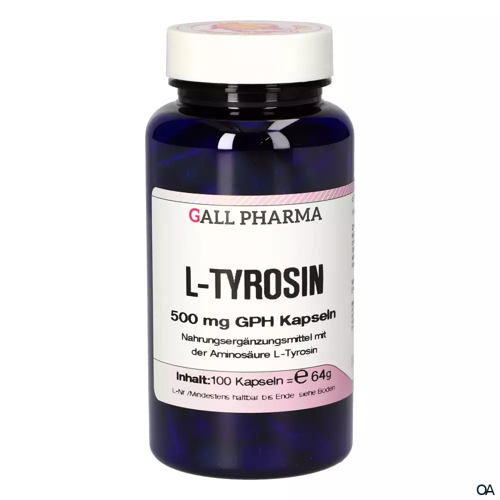 Gall Pharma L-Tyrosin 500 mg Kapseln