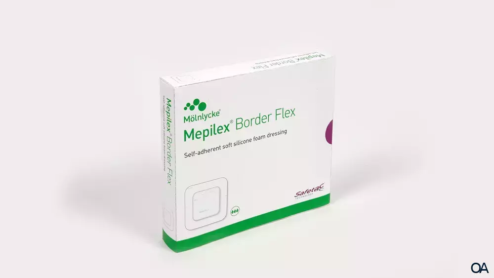 Mepilex® Border Flex Schaumverband 15 x 15 cm