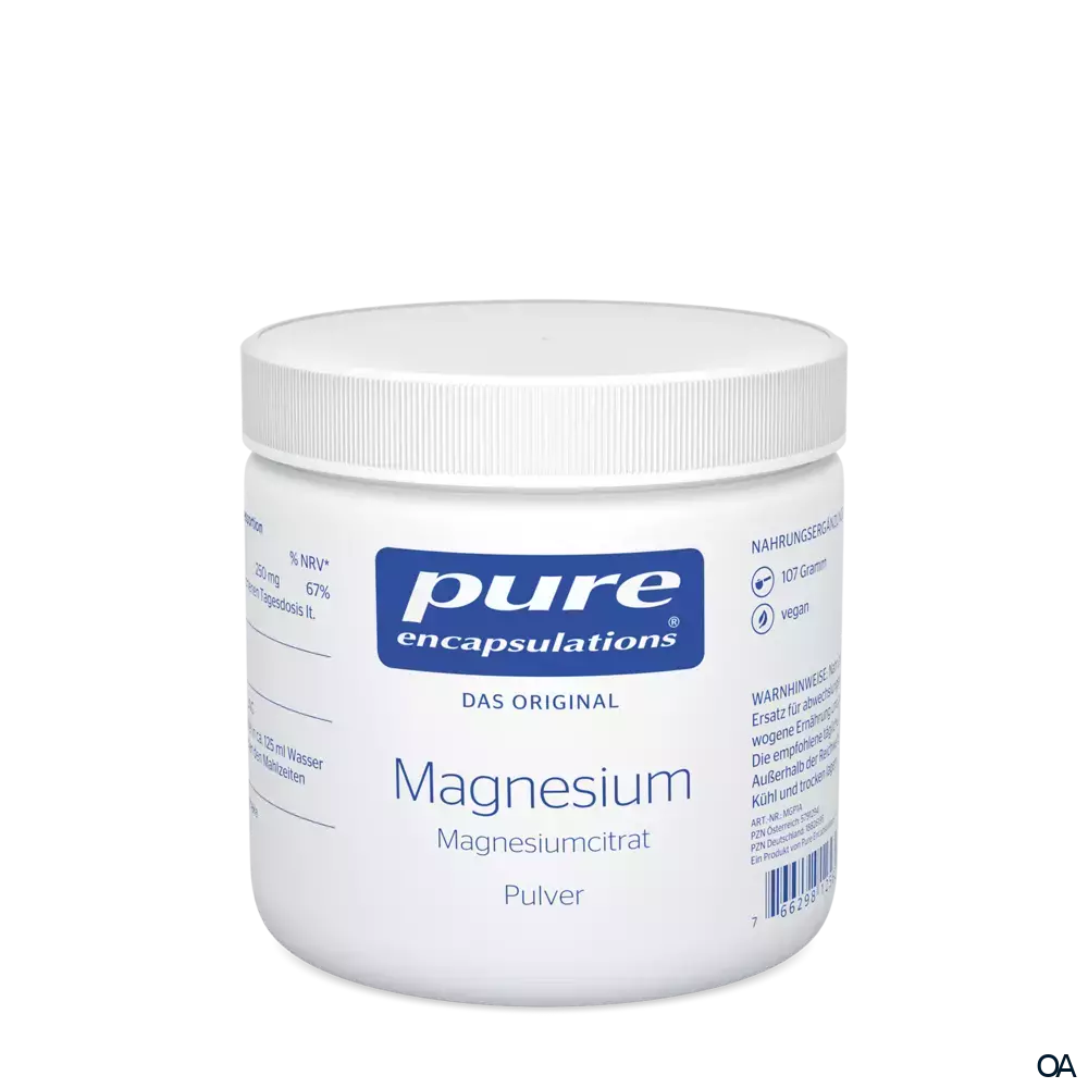 pure encapsulations® Magnesium (Magnesiumcitrat) Pulver