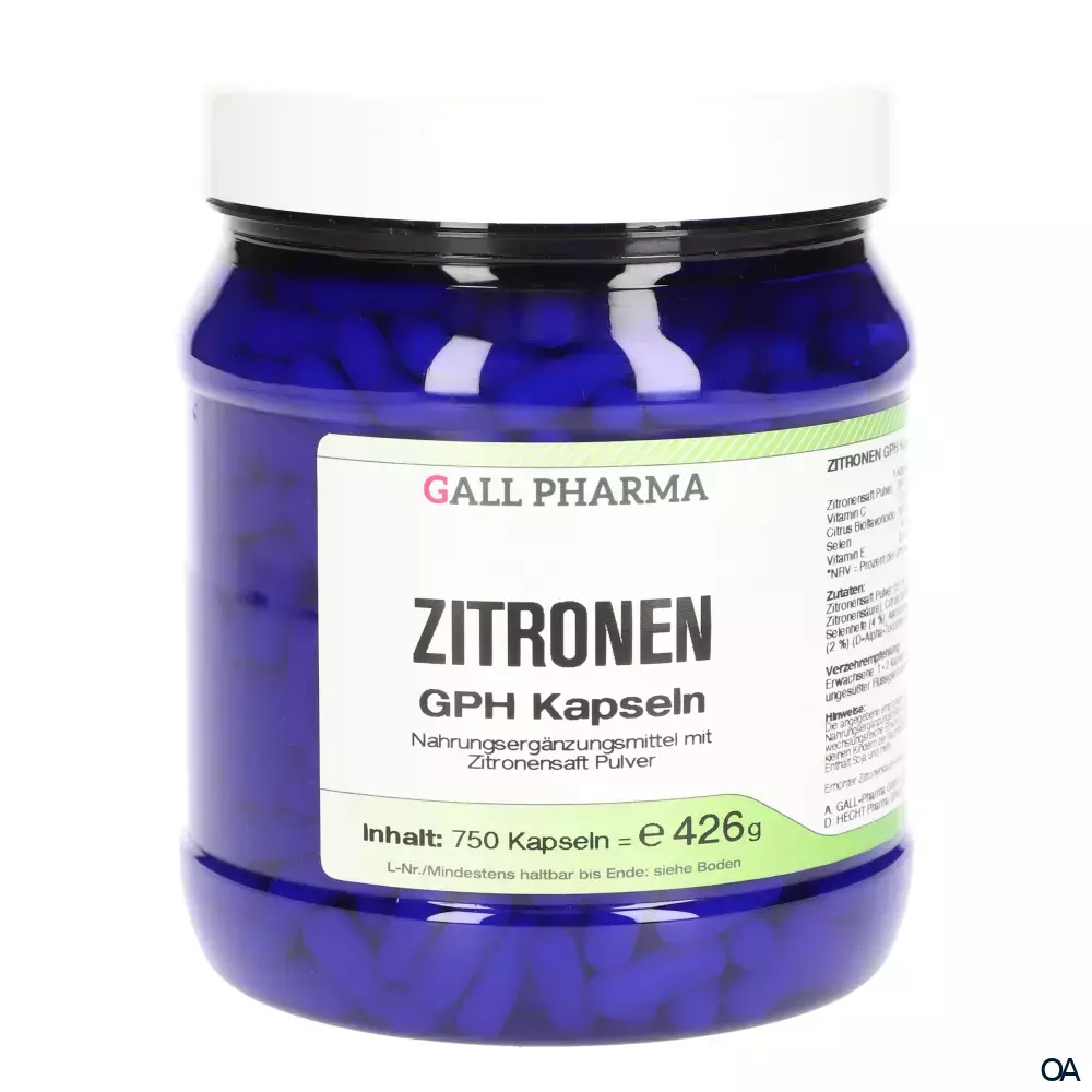 Gall Pharma Zitronen Kapseln