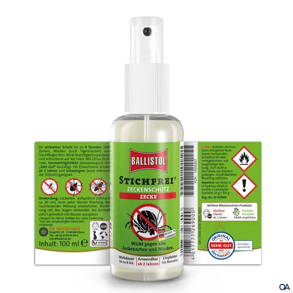 Ballistol Stichfrei® Zecke Zeckenschutz Spray