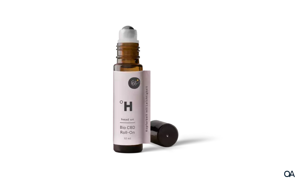 BioBloom head on Bio CBD Roll-On