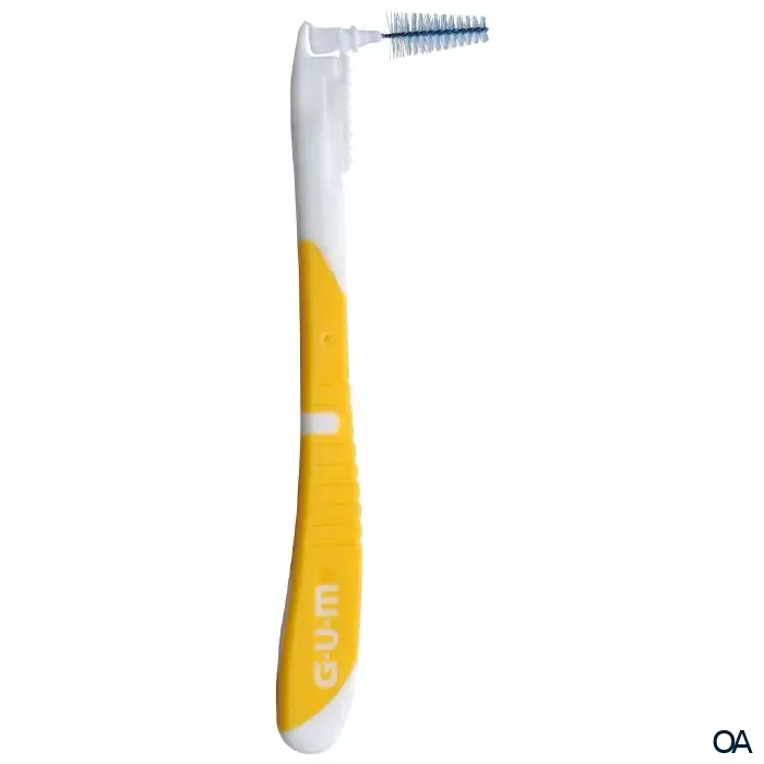 GUM® BI-DIRECTION Interdentalbürsten Tanne - ISO 4 - Ø 1,4 mm - Gelb