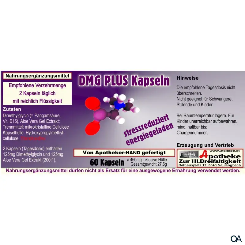 DMG Plus Kapseln