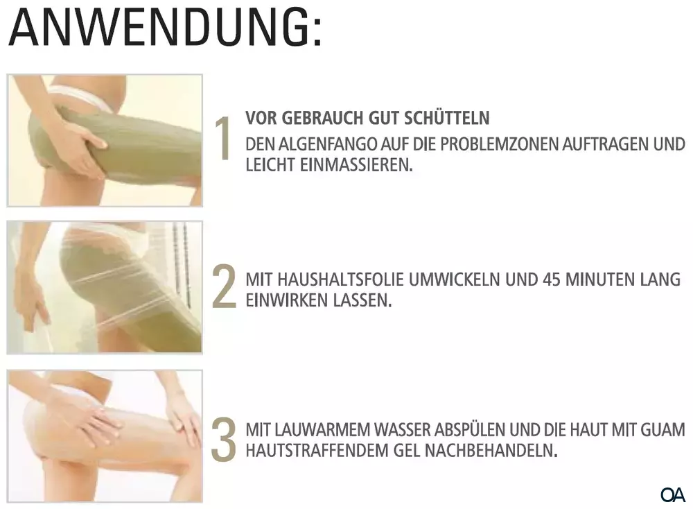 Guam Algenfango Algenschlamm kühlend