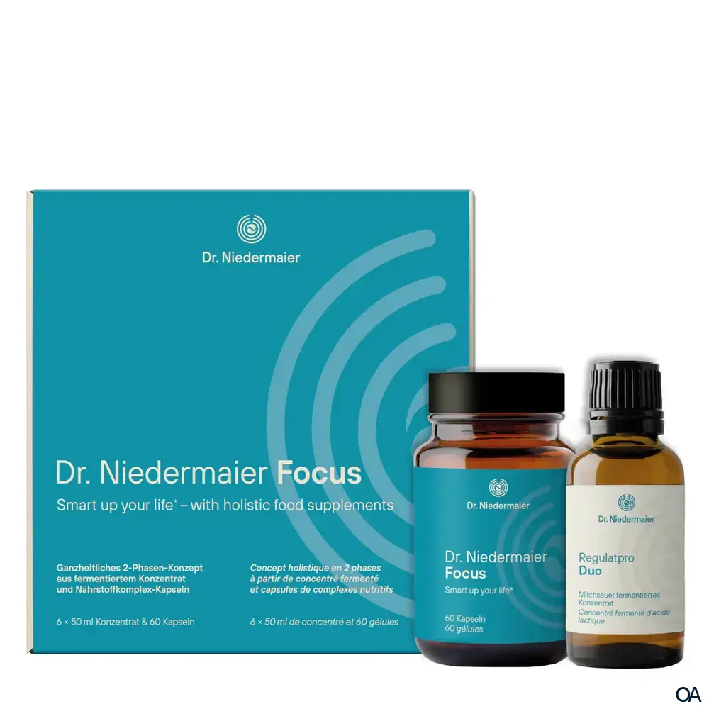 Dr. Niedermaier Focus - Konzentrat + Kapseln