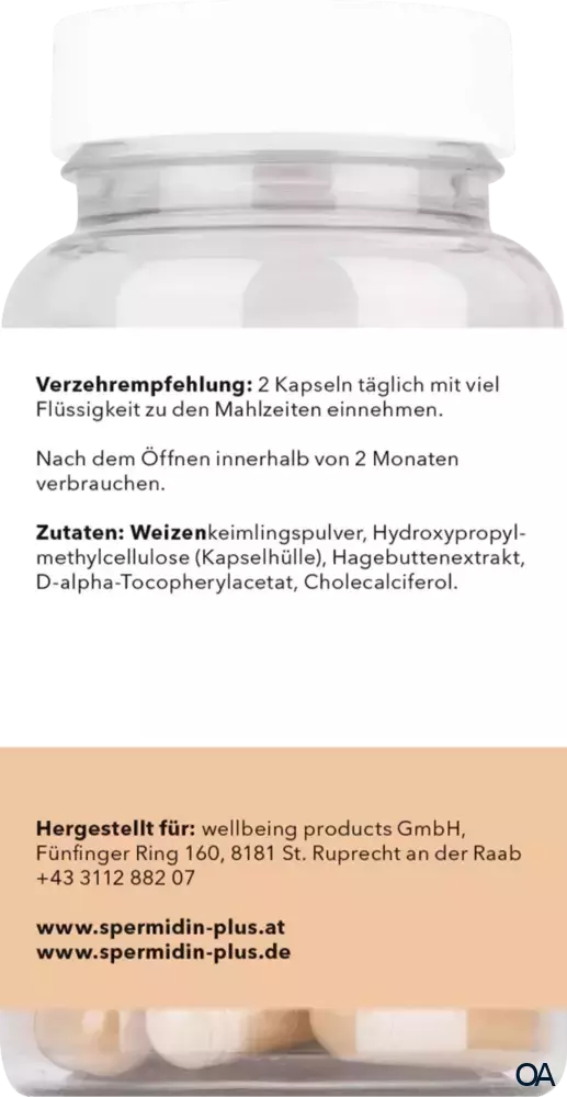 spermidinPLUS Spermidin Premium Kapseln
