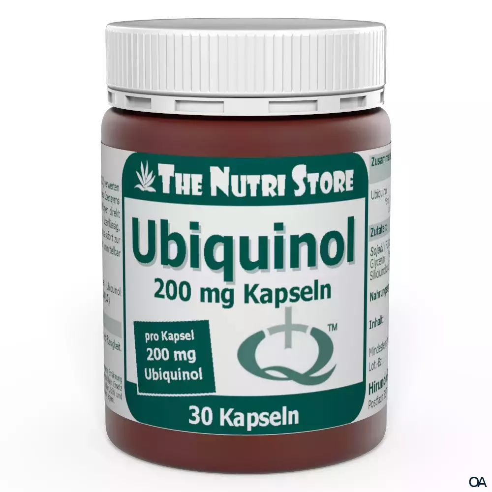 The Nutri Store Ubiquinol 200 mg Kapseln