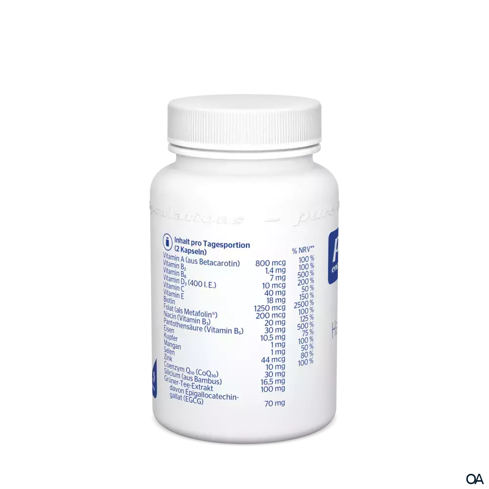 pure encapsulations® Haut-Haare-Nägel Kapseln