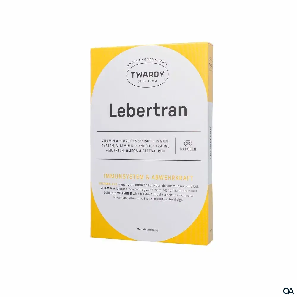 Twardy Lebertran Kapseln