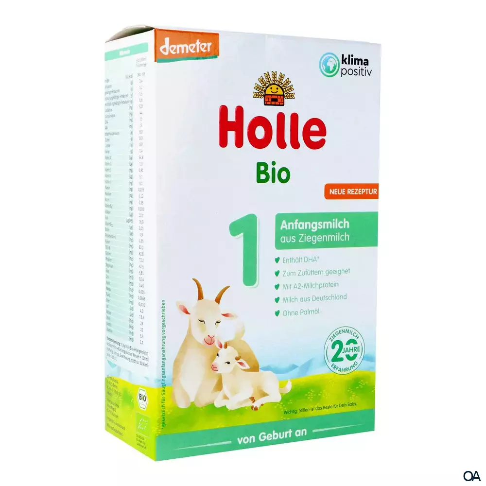 Holle Bio-Anfangsmilch 1 aus Ziegenmilch Pulver Holle Bio-Anfangsmilch 1 aus Ziegenmilch Pulver