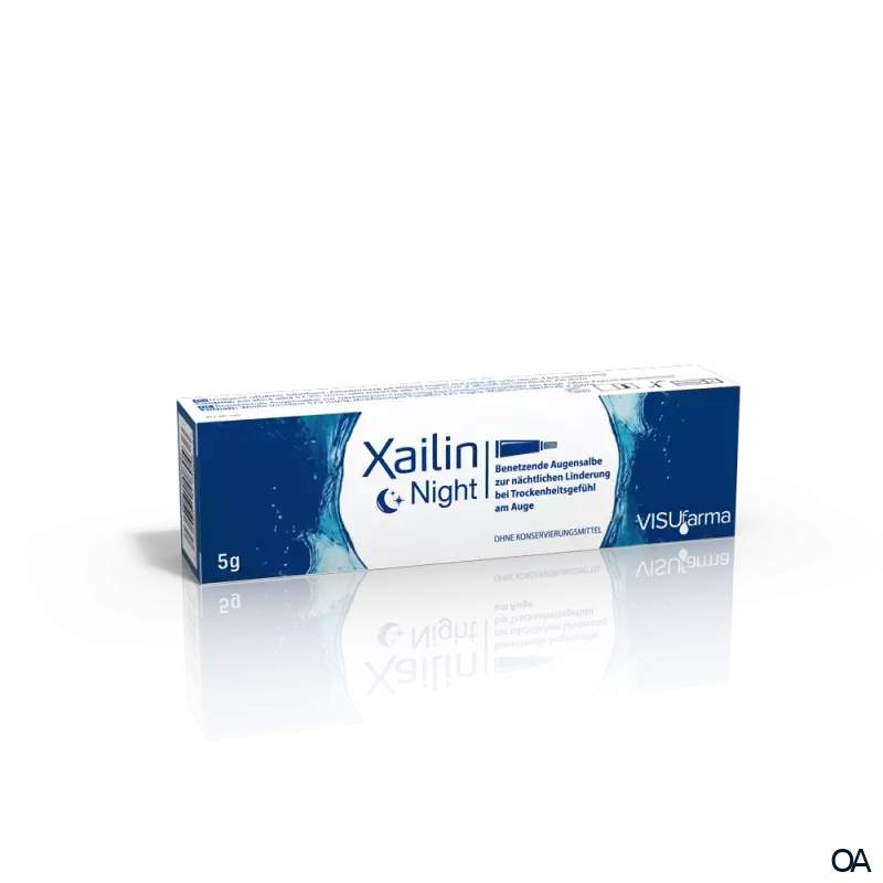 Xailin® Night Benetzende Augensalbe