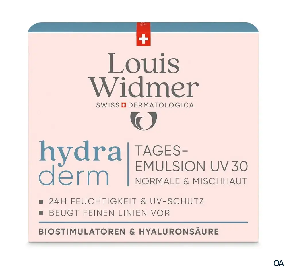 Louis Widmer hydraderm Tagesemulsion UV 30 - leicht parfümiert