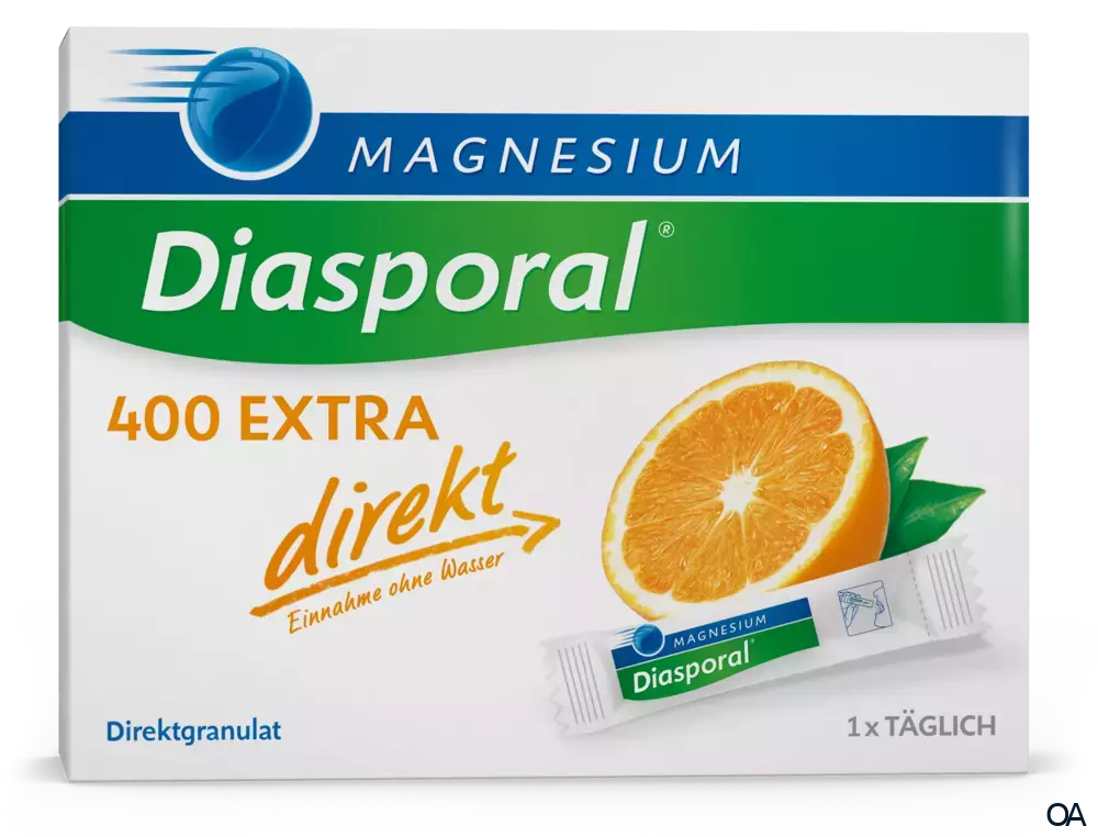 Magnesium Diasporal 400 EXTRA Direktgranulat Sticks