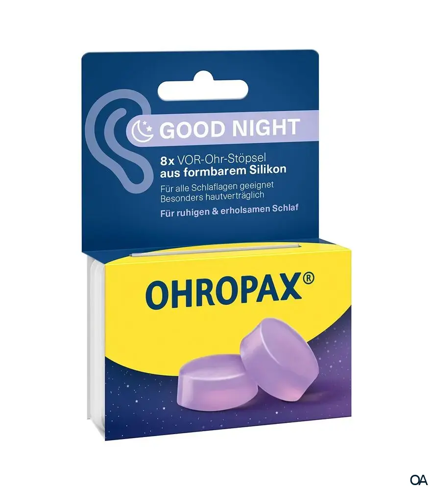 Ohropax Good Night Silikon-Ohrstöpsel