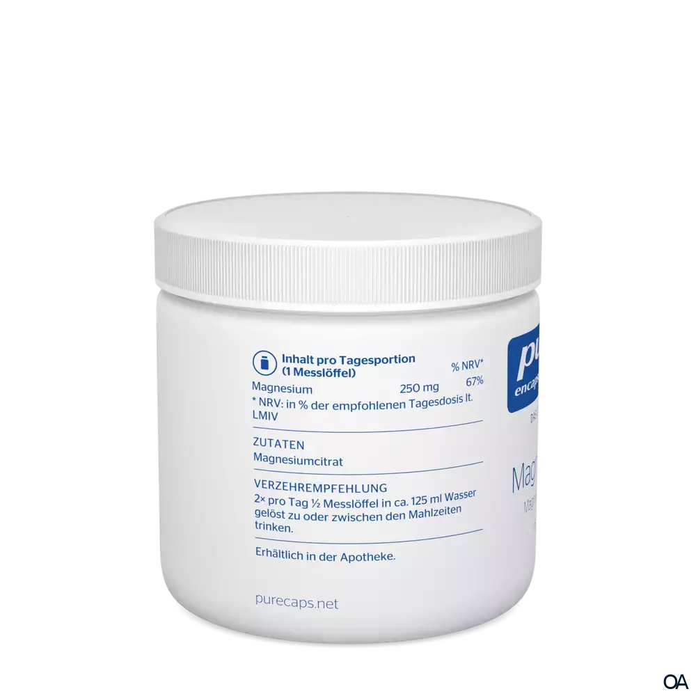 pure encapsulations® Magnesium (Magnesiumcitrat) Pulver
