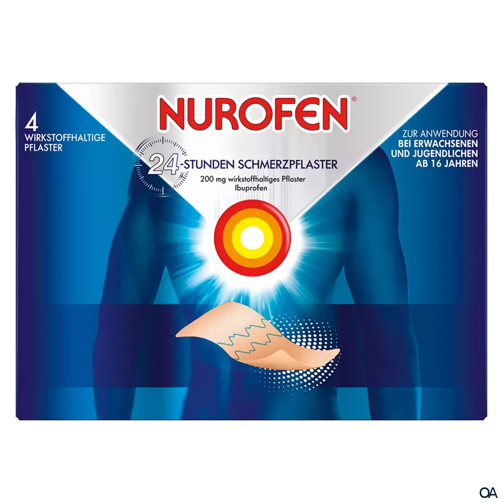 Nurofen® 24-Stunden Schmerzpflaster 200 mg wirkstoffhaltiges Pflaster