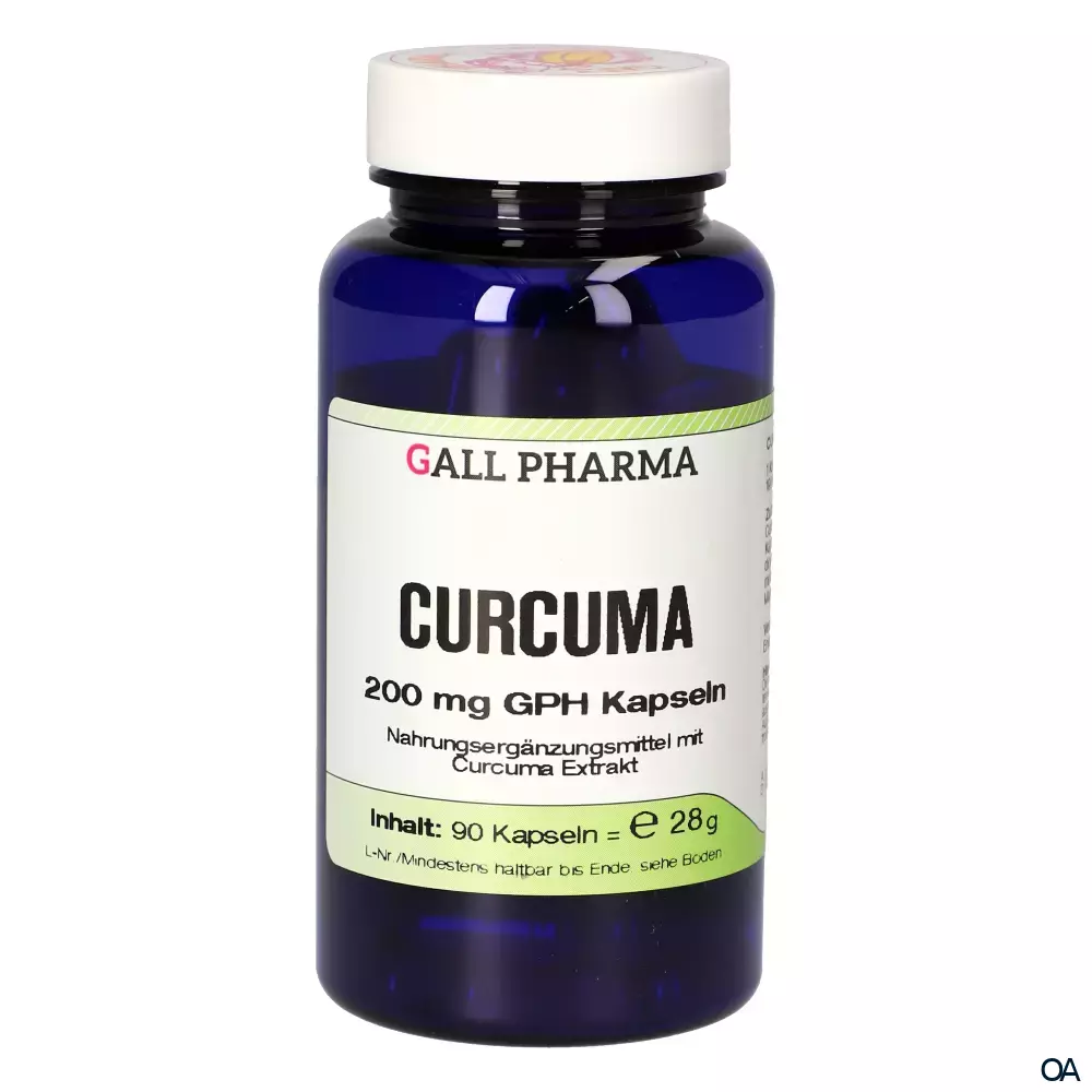 Gall Pharma Curcuma 200 mg Kapseln