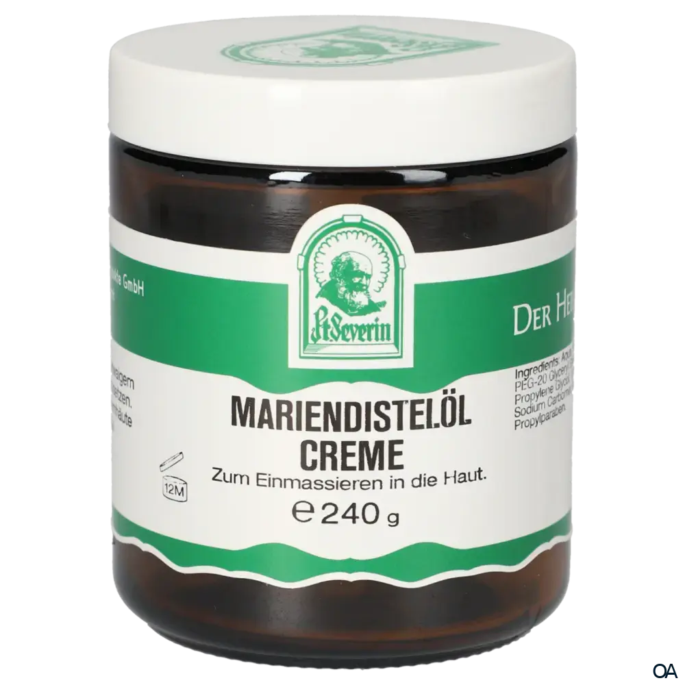 Pater Severin Mariendistelöl Creme