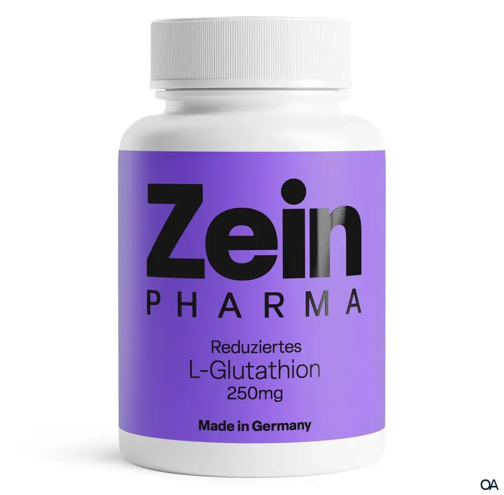 ZeinPharma Reduziertes L-Glutathion 250 mg Kapseln