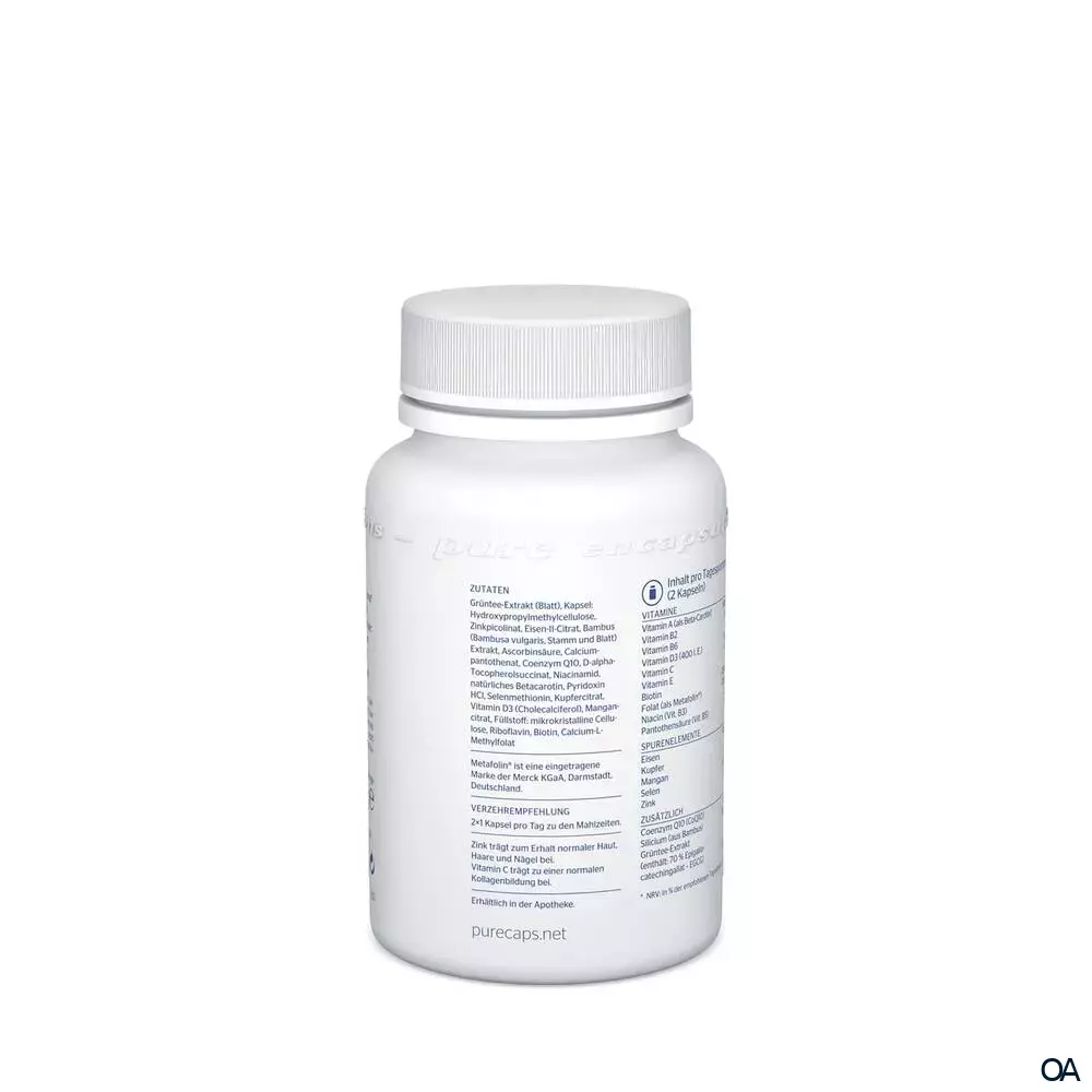 pure encapsulations® Haut-Haare-Nägel Kapseln