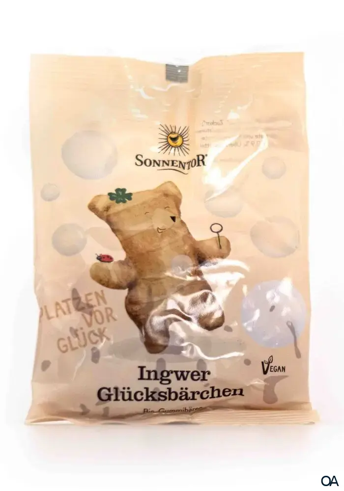 Sonnentor Ingwer Glücksbärchen Gummibärchen, bio