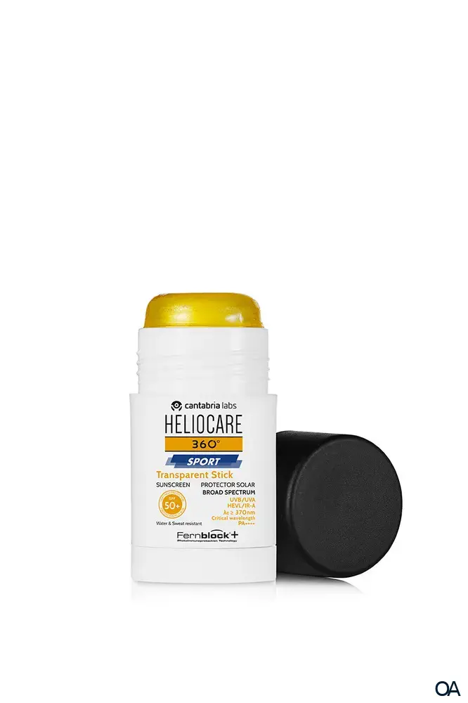 Heliocare 360° Sport Transparent Stick SPF 50+