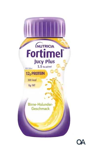 Nutricia Fortimel Jucy Plus Birne Holunder 200 ml