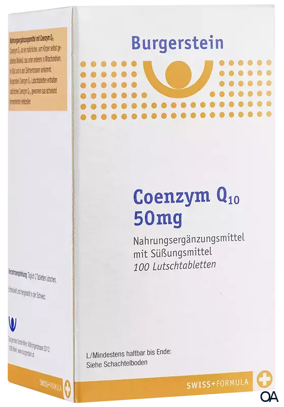 Burgerstein Coenzym Q10 50mg Lutschtabletten