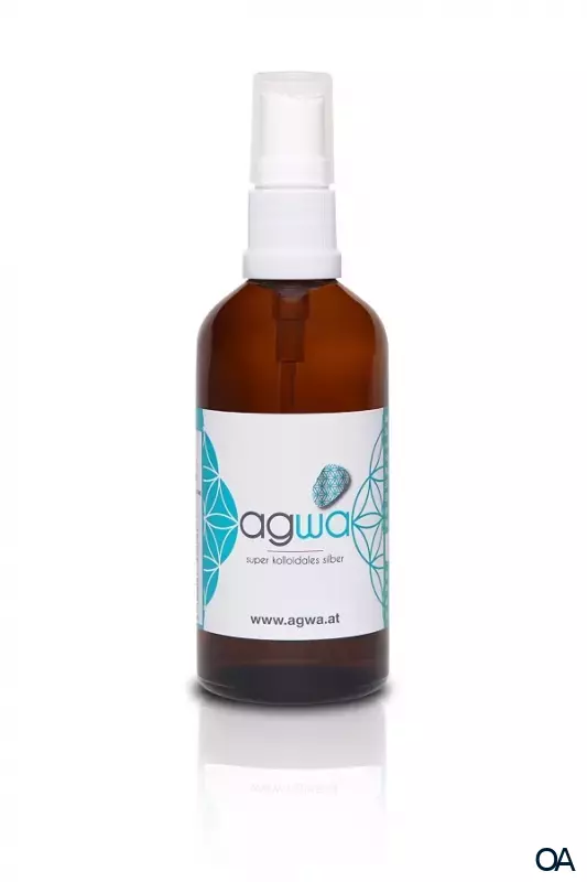 agwa Super kolloidales Silber (25 ppm) Spray