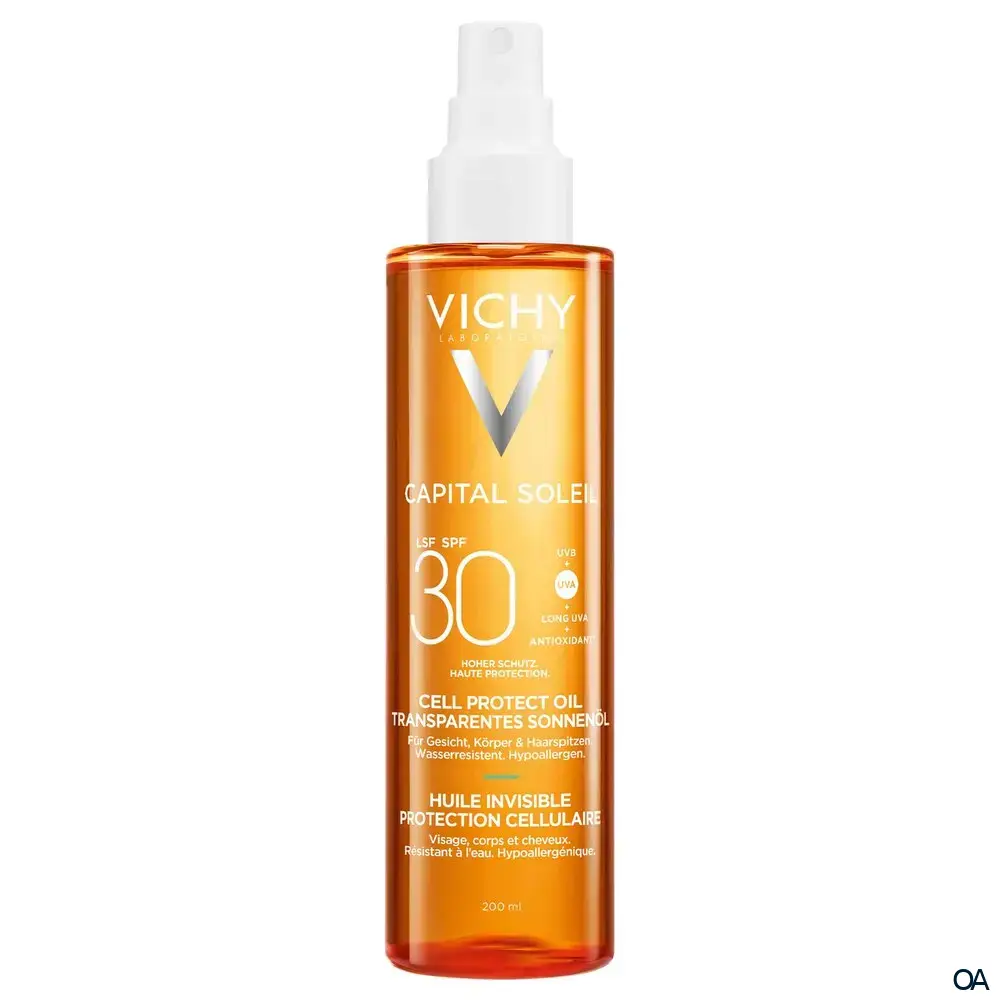Vichy Capital Soleil Cell Protect LSF 30 Transparentes Sonnenöl