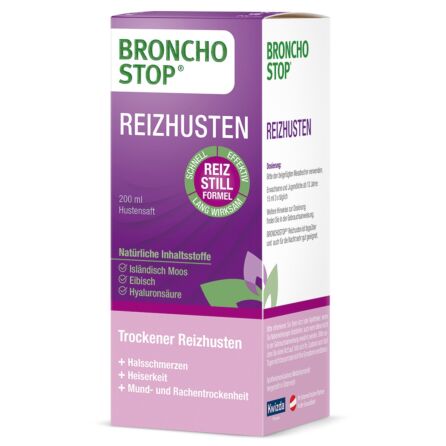 BRONCHOSTOP Hustensaft Reizhusten