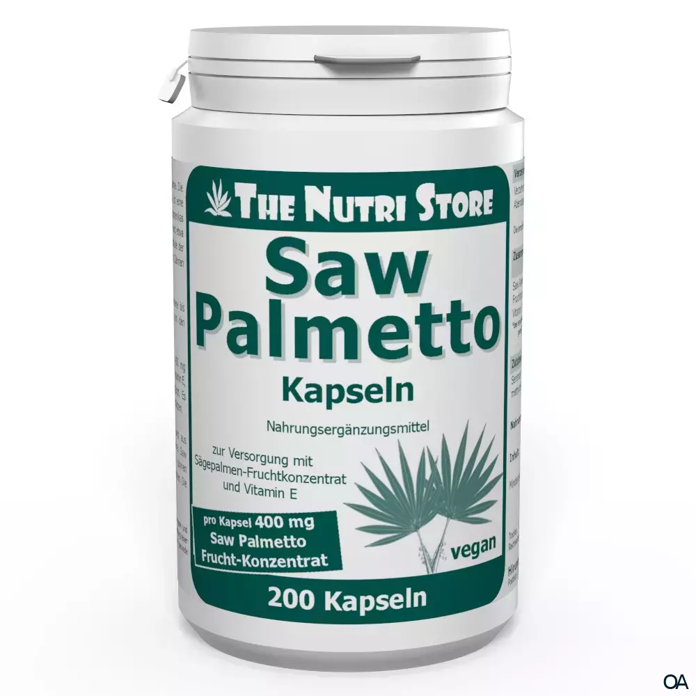 The Nutri Store Saw Palmetto Kapseln