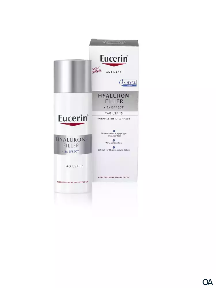 Eucerin® HYALURON-FILLER Tagespflege für normale Haut bis Mischhaut