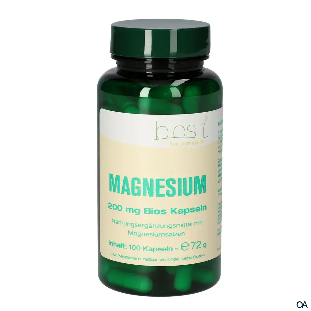 Bios Magnesium 200 mg Kapseln