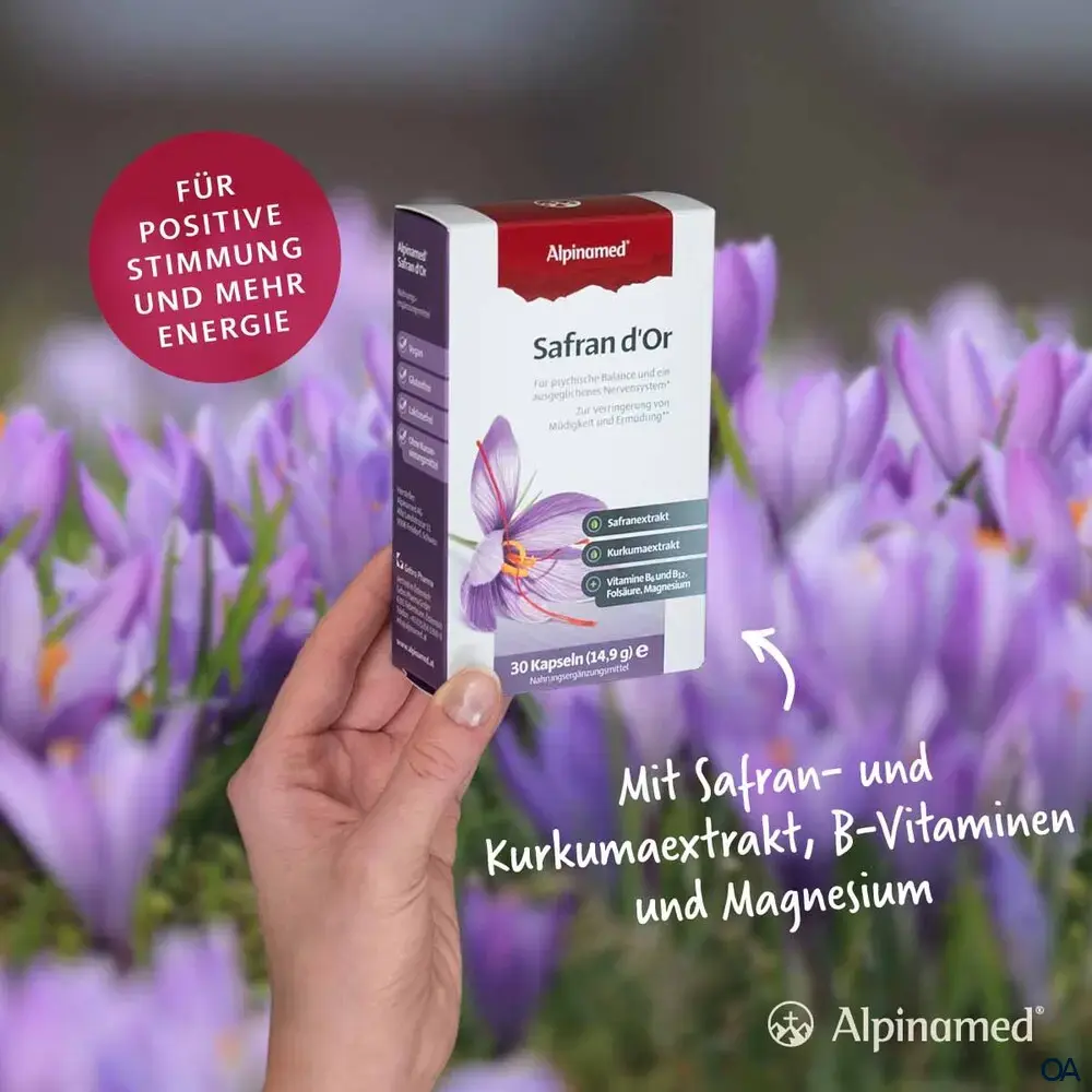 Alpinamed® Safran d’Or Kapseln