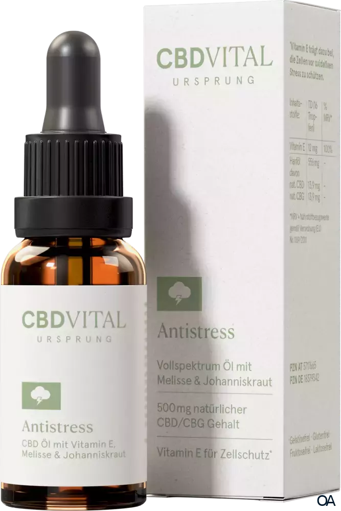 CBD VITAL Ursprung Antistress Tropfen