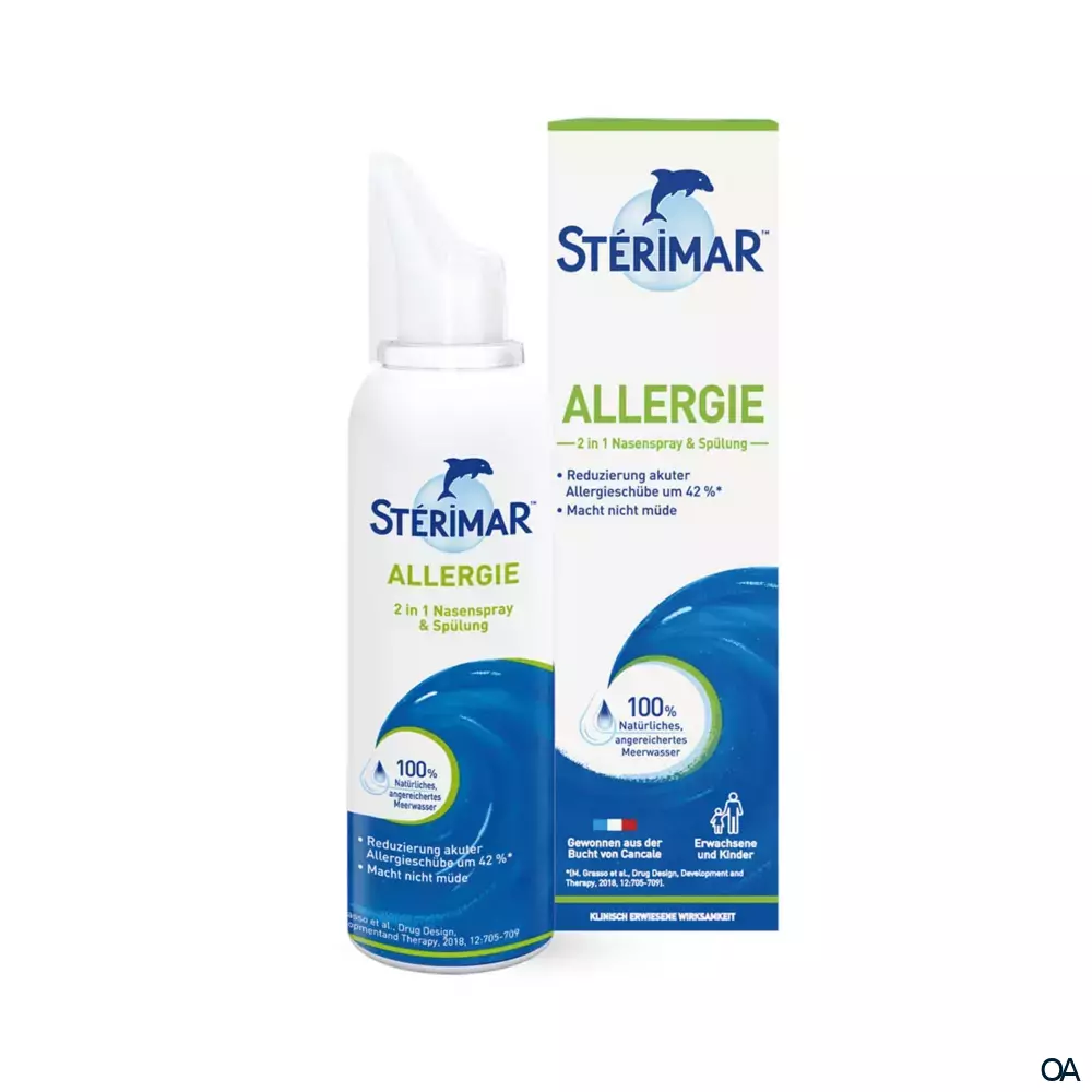 Sterimar Allergie 2 in 1 Nasenspray & Spülung
