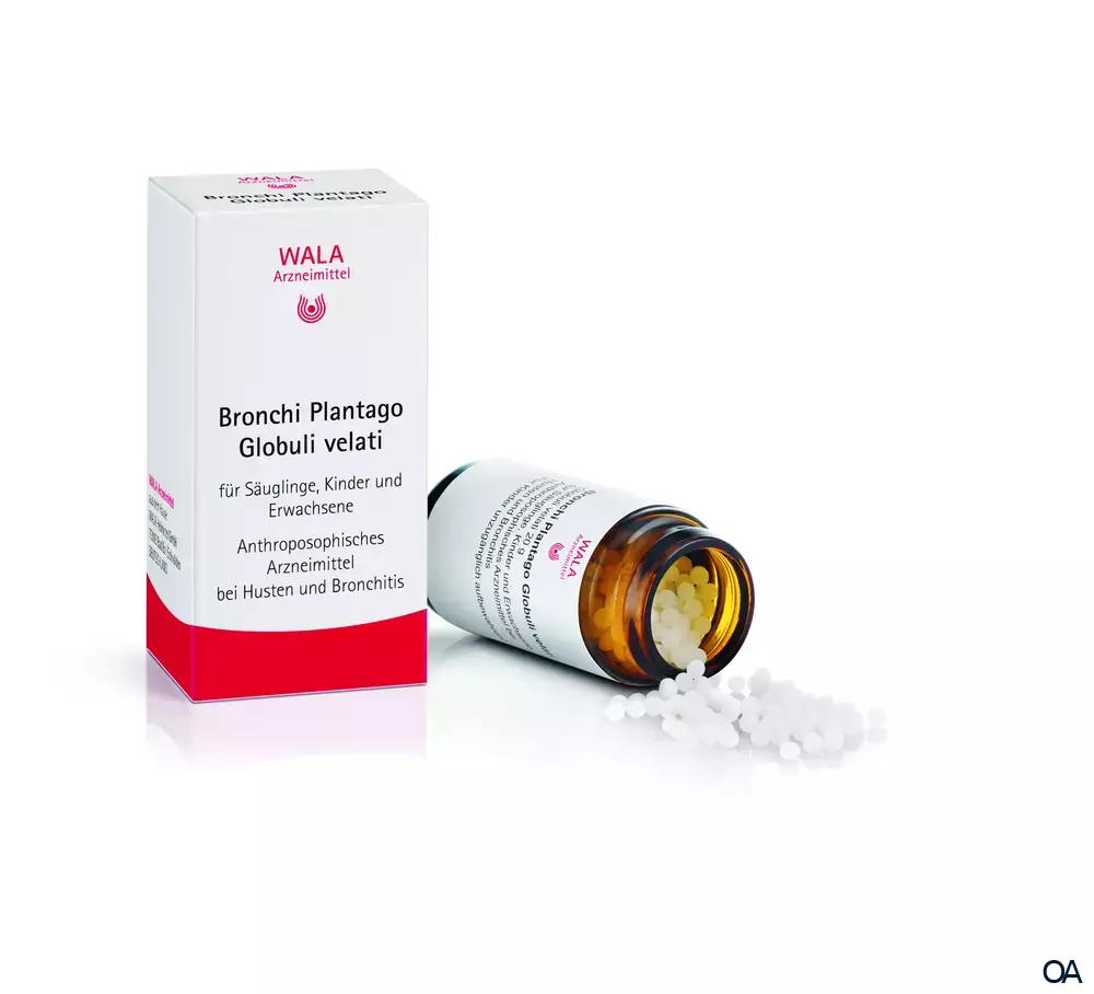 Wala Bronchi Plantago Globuli velati
