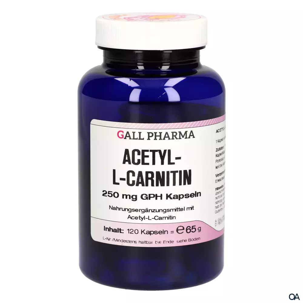 Gall Pharma Acetyl-L-Carnitin 250 mg Kapseln