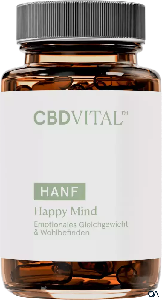 CBD VITAL Hanf Happy Mind Kapseln