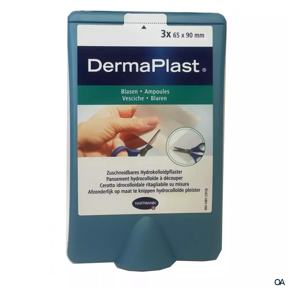 DermaPlast® Blasenpflaster zuschneidbar 65 x 90mm