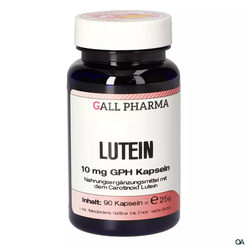 Gall Pharma Lutein 10 mg Kapseln