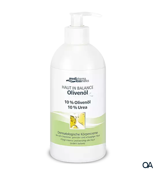 medipharma cosmetics Olivenöl Haut in Balance Dermatologische Körpercreme 10 %