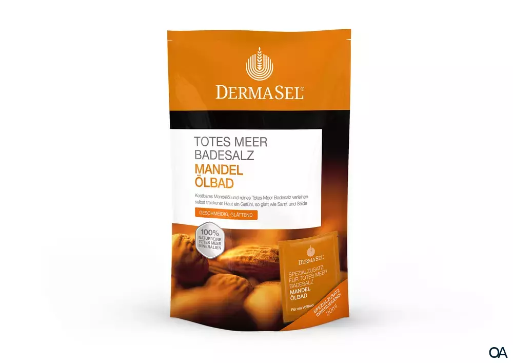 DermaSel® Totes Meer Badesalz Mandel Ölbad