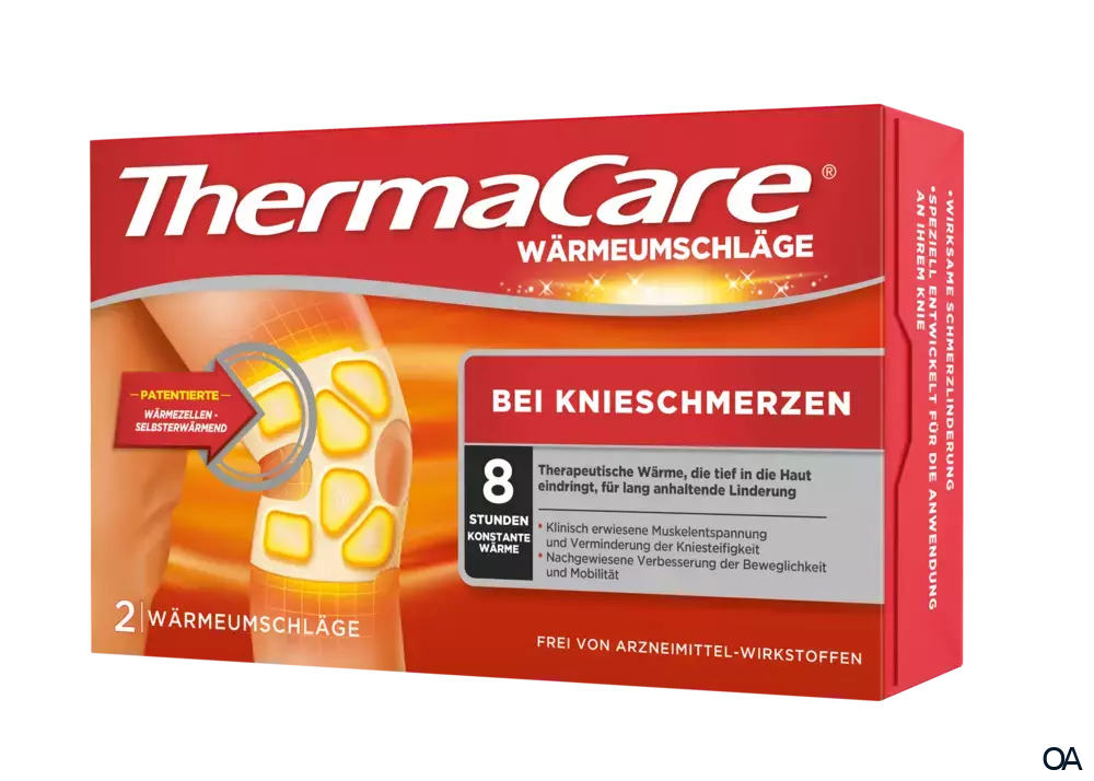 ThermaCare® Wärmeumschläge bei Knieschmerzen