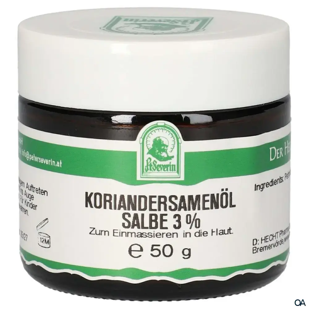 Pater Severin Koriandersamenöl 3% Salbe