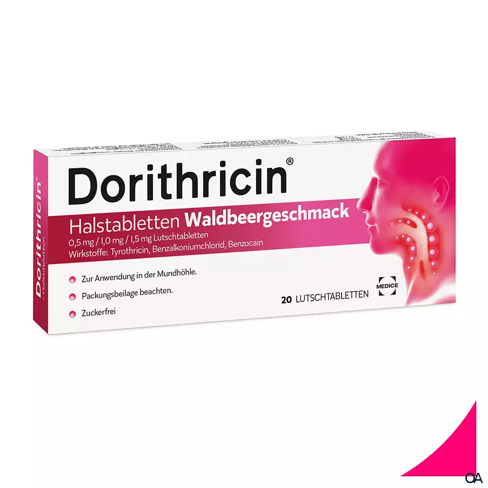 Dorithricin® Halstabletten Waldbeere