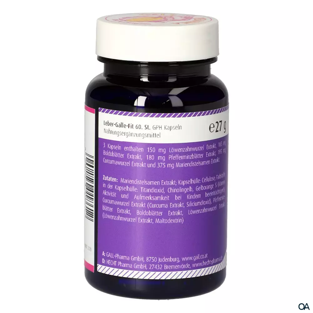 Gall Pharma Leber-Galle Fit Kapseln