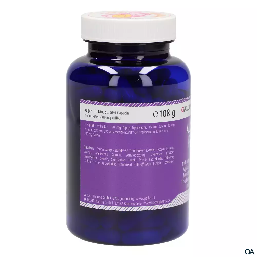Gall Pharma Augen-Fit Kapseln
